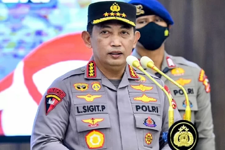 Keterangan foto : Kapolri Jenderal Polisi Listyo Sigit Prabowo promosikan jabatan kepada 9 Pamen yang menyandang pangkat Kombes Pol

