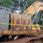 Keterangan foto: 5 Unit Excavator berhasil di segel Tim Polda Kalimantan Timur, Kamis (11/09/2025) malam