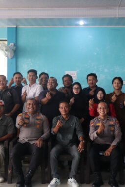 Polres Kutai Barat dan Insan Pers Perkuat Sinergi, Kapolres Haris Kurniawan Dapat Ucapan HUT ke-41